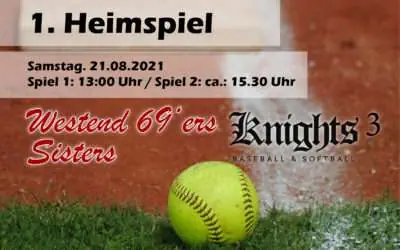 1. Heimspiel der Damen im neuen Ballpark