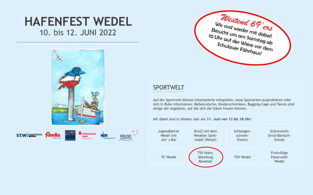 Wedeler Hafenfest am 11.06.2022